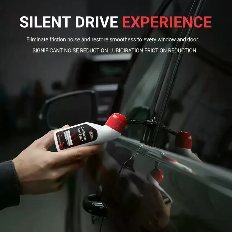 Rubber Trim Restoration Solution for Automotive Sealing Strip Enhance Elasticity Gloss Quiet Cabins Drive Comfort