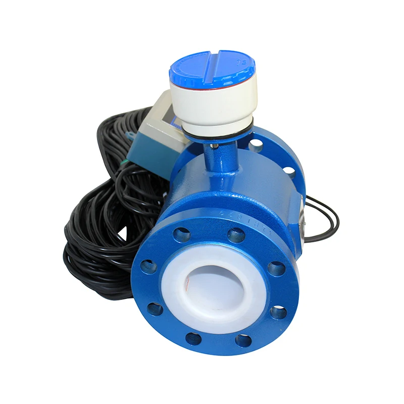 Digital WFD Magnetic Water Flowmeter 2'' 3'' 6'' Remote and Integrated Electromagnetic Flow Meter