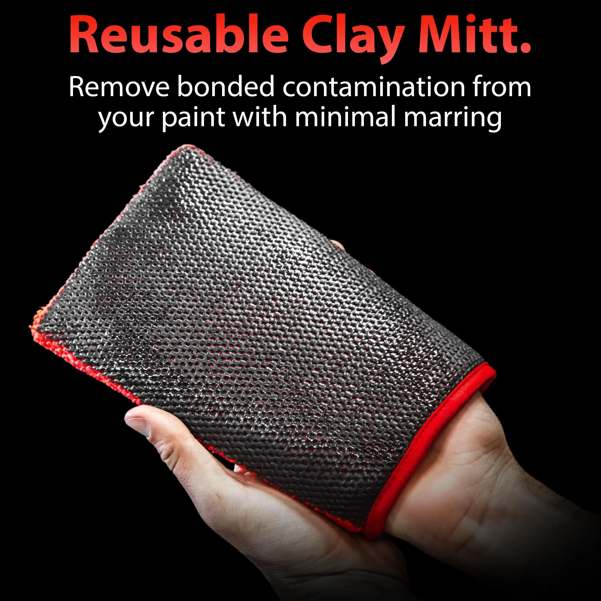 Clay Gloves Intermediate clay rod Injection gloves Automotive Detail gloves quickly remove debris such as painted glass wheels