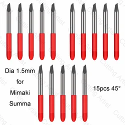 Universal 45° 15pcs Blade for Mimaki Summa Standard Blade