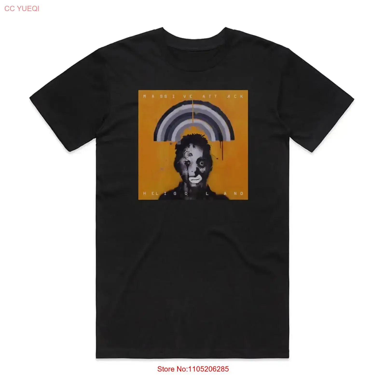 Classic Electronic Music T Shirt Massive Attack Heligoland Paradise Circus vintage Washed Comfortable Breathable streetwear