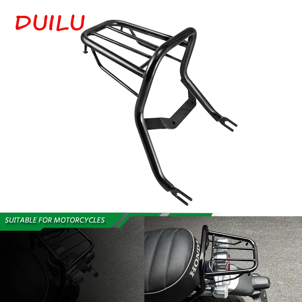 For Honda Monkey 125 2018-2024 Z125 2023 Rear Detachables Backrest Luggage Rack Cargo Support Holder Bracket Cargo Tail Rack