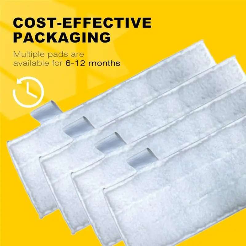 A66T-Steam Cleaner Mop Pad Refill Replacement Kit For Dupray Steam Cleaner Parts Microfiber Steam Cleaning Pad