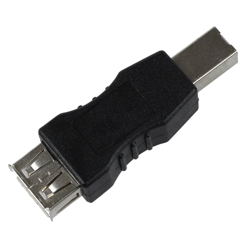 USB tipo A fêmea para USB tipo B adaptador macho, 4X