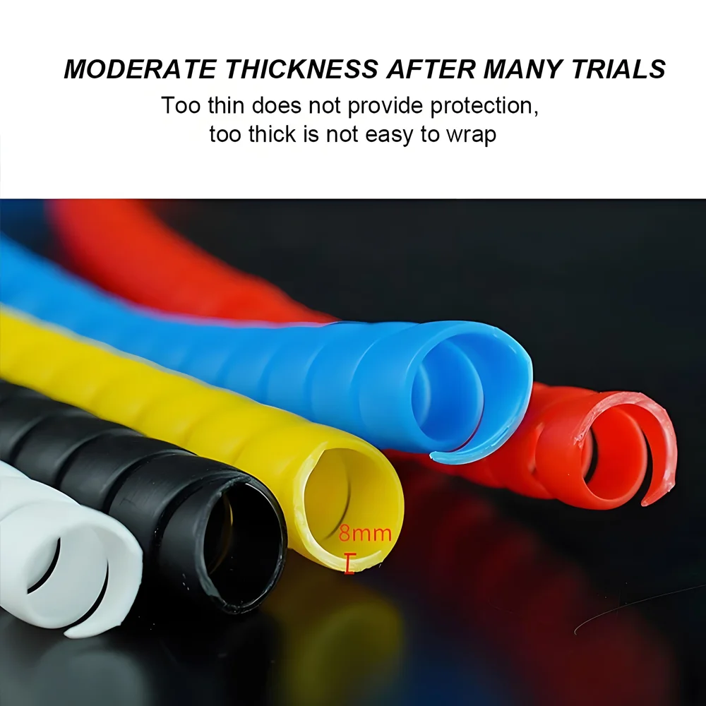 Electric Scooter Brake Hidden Wire 150CM Motor Wire Protection Cable Winder Wire Protector