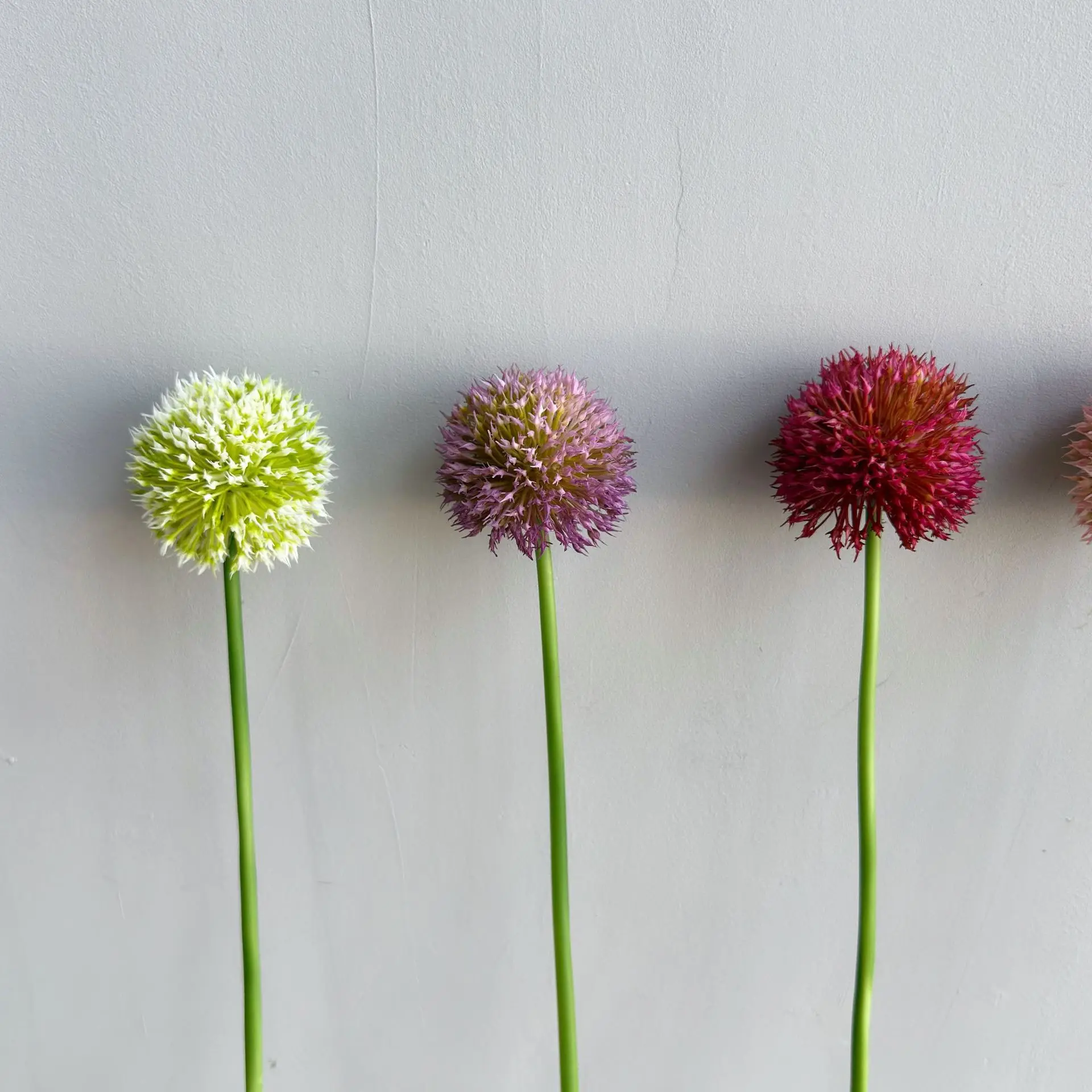10 Stück Künstliche Plastikblumen Zwiebelkugeln Heimdekoration Zwiebelblumen Brautstrauß Hochzeitsdekoration Party Fotografie-Requisiten – Detail 20