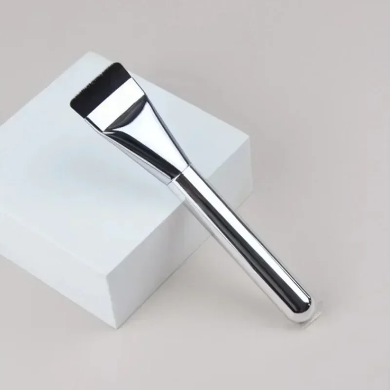 Ultradünner Foundation-Pinsel, leichter und dünner Gesichtskonturpinsel, flacher Konturpinsel, zum Mischen von Foundation-Creme-Make-up-Pinseln