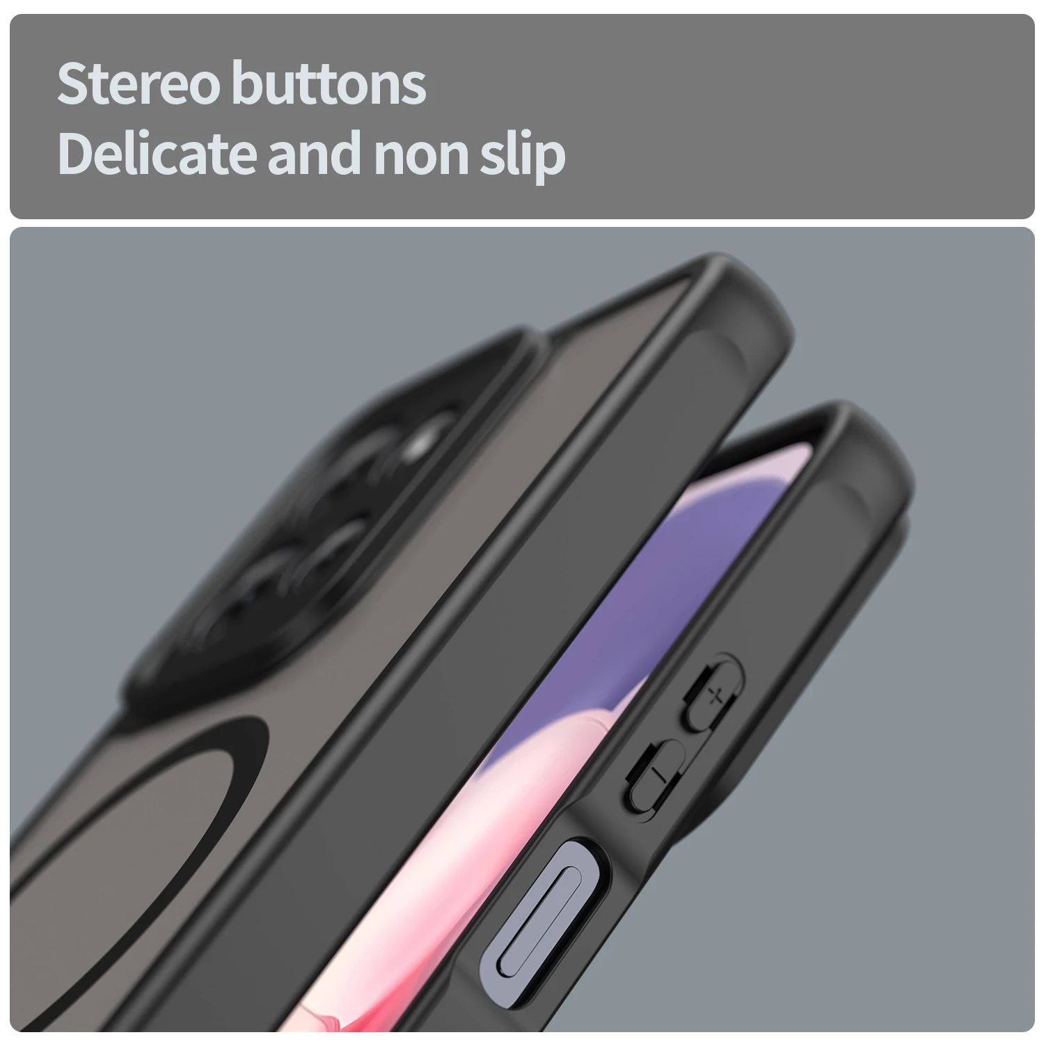 Magnetische Luxus-Schutzhülle für Moto G Stylus 2026 Edge 2025 G 5G Play Power Magsafe Wireless Matte Translucent Cover – Detail 5