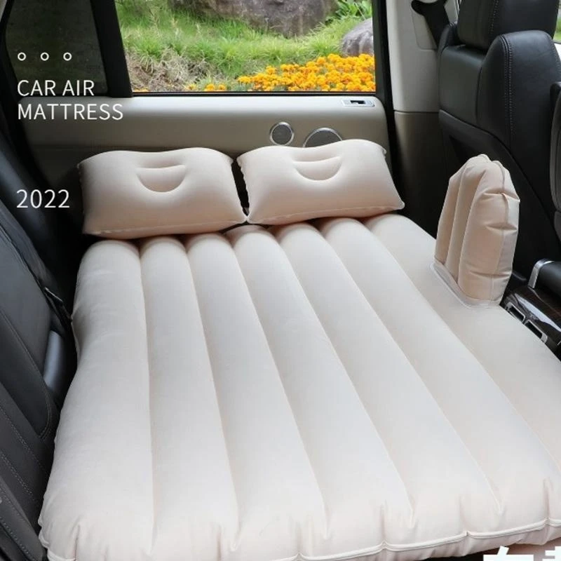 New flocking slip-on split car rear seat sleeping mat Car car sleeping instrument air cushion travel bed