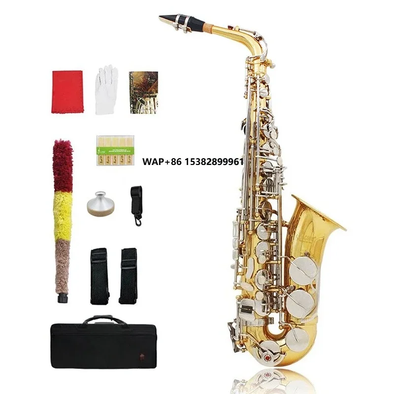 Wholesale Sale SLADE Suit High Quality Eb Carved Pattern Profissional Travel Alto Sax