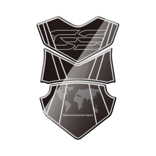 Imagen 2 del producto Para BMW F650GS F 650 GS F700GS F 700 GS F800GS F 800 GS motocicleta 3D Gel Protector de almohadilla de depósito pegatinas Kit de calcomanías de protección de pintura