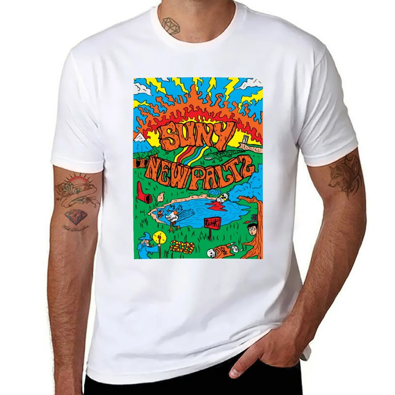 

New Paltz Poster 2019 T-Shirt g man t shirts for men t shirt man plain printed t shirts for man T-Shirt