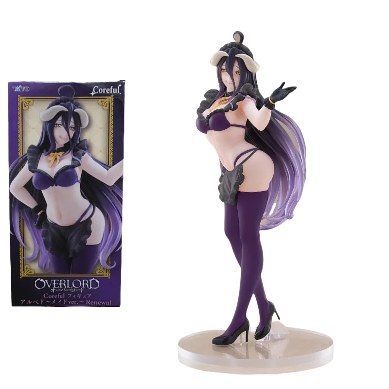 

TAITO оригинальная аниме-фигурка Overlord Coreful OVERLORD Albedo Maid, экшн-фигурка, игрушки для детей, подарок, Коллекционная модель, украшения