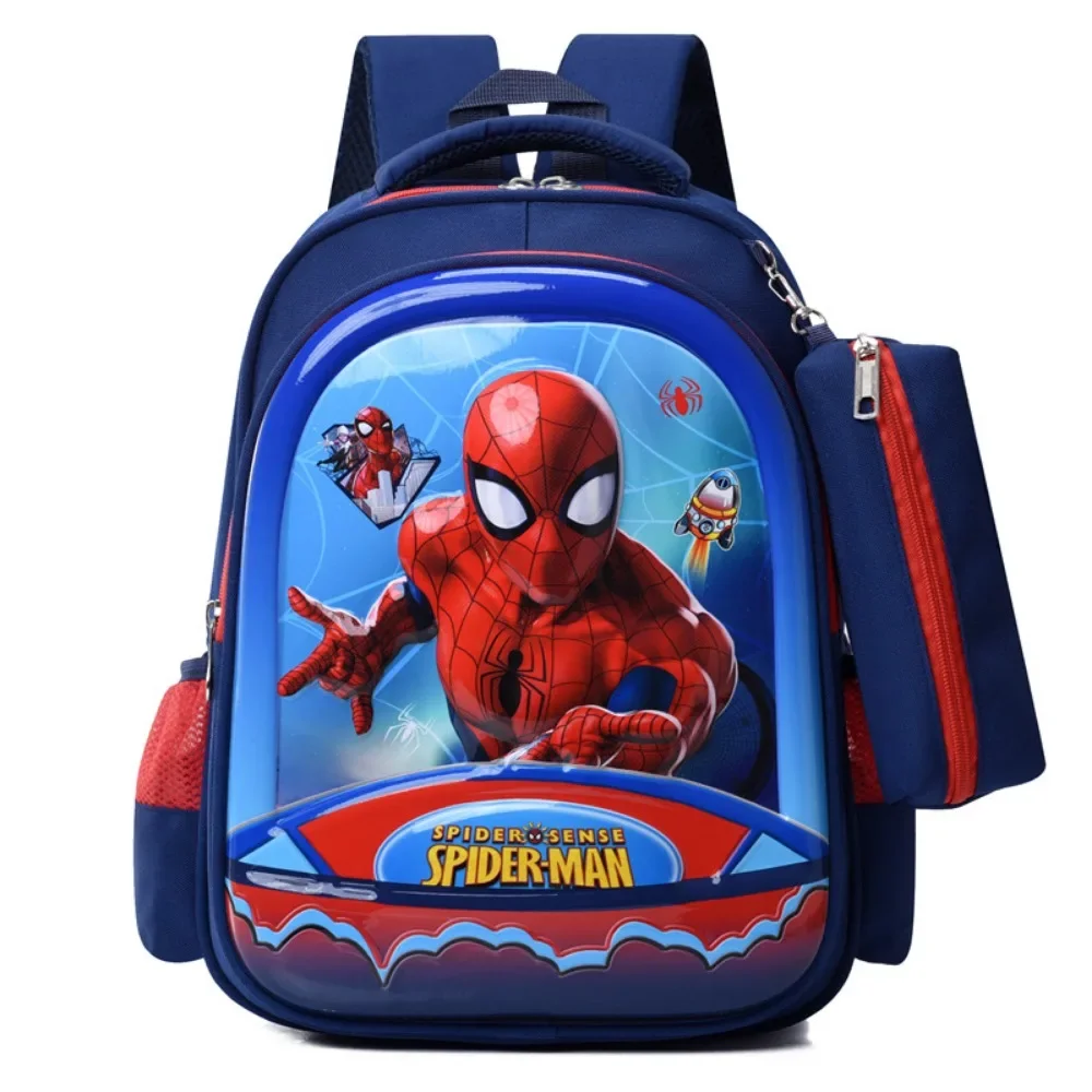 Sac à dos d'école à coque rigide 3D pour garçons et filles, sac à dos de dessin animé mignon, allonger le fardeau, haute capacité, cadeaux, nouveau modèle, année 1 à 2, 2024