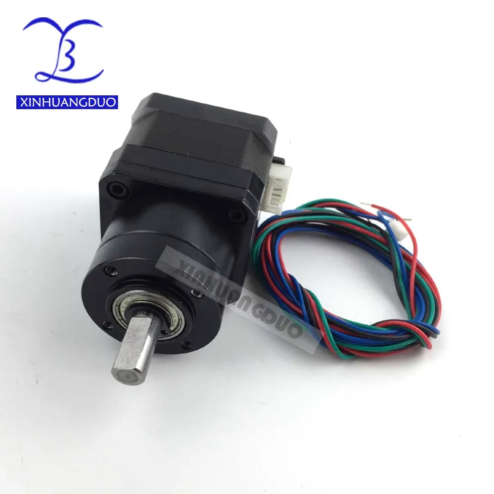 Planetary Gearbox stepper motor Gear ratio 5.18:1 34mm Nema 17 Planetary Gearbox 3d printer motor stepper motor as dc motor
