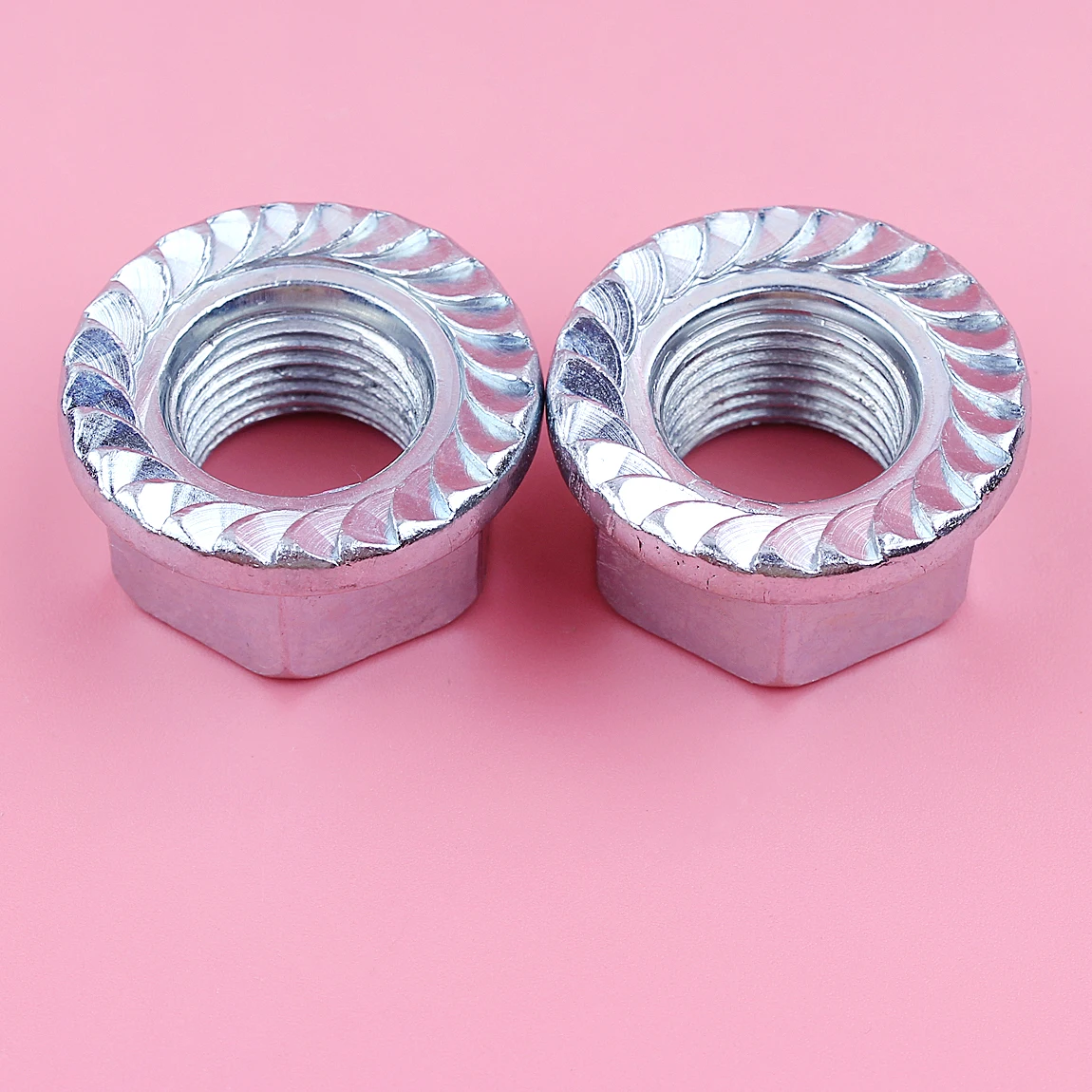 2pcs Flywheel Nuts For Honda GX240 GX270 GX340 GX390 8, 9, 11, 13 HP Engine Replacement Parts # 90201-ZE3-790 (16mm)