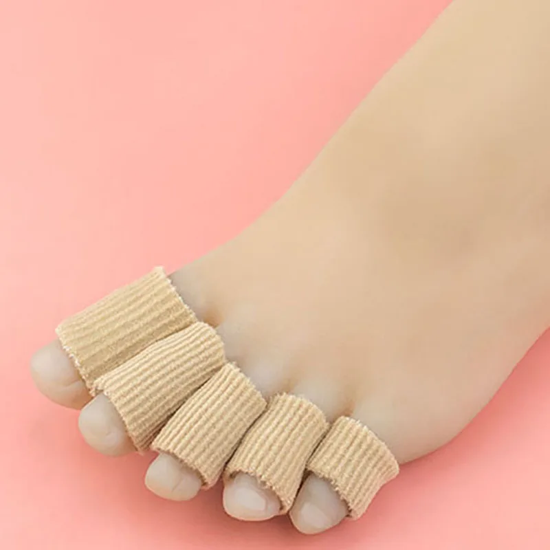 เส้นใยซิลิโคน Toe Separator Protector เท้า Orthopedic Toe Cover Care เครื่องมือความงาม Toe Separators อุปกรณ์