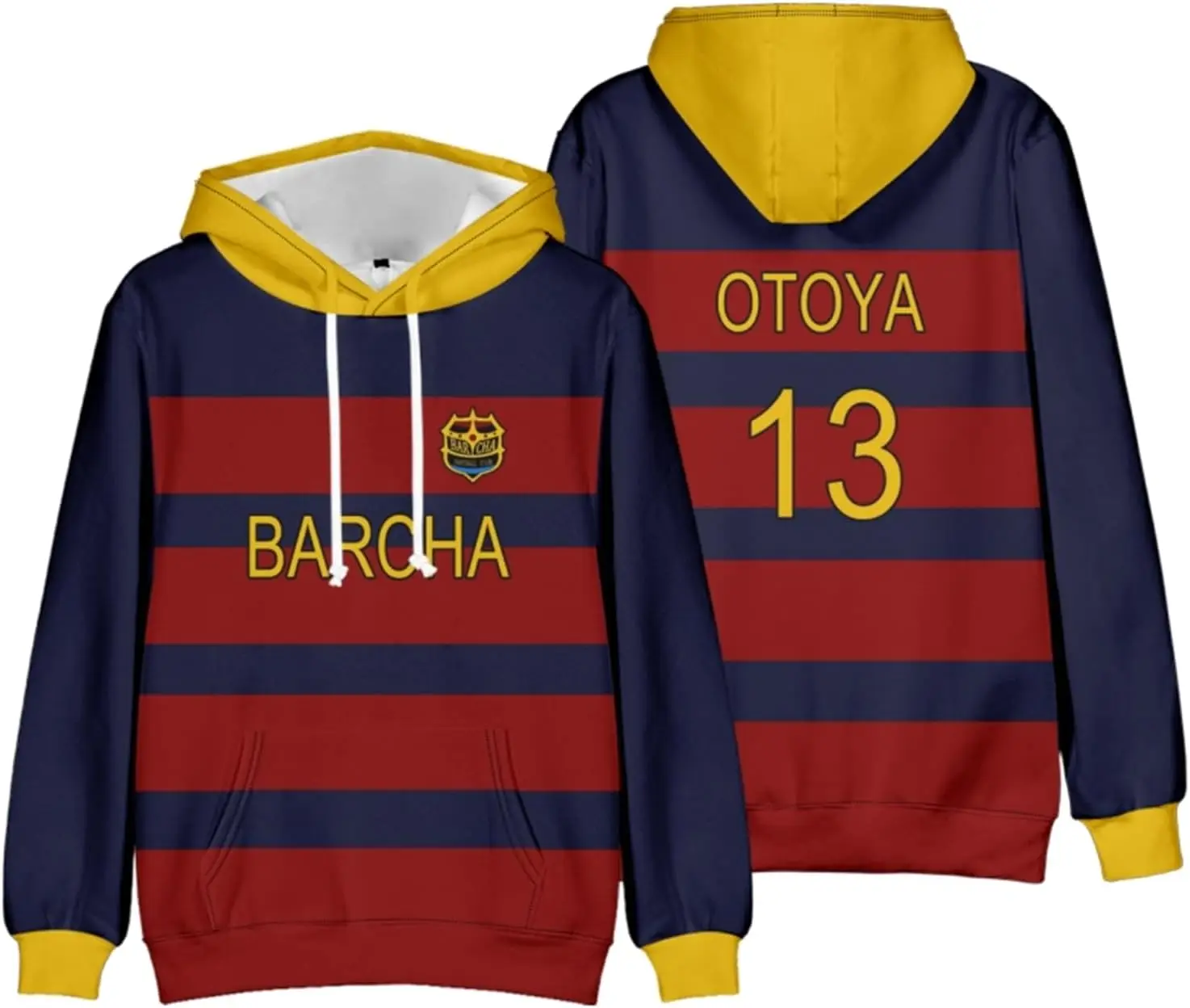 

Anime Blue Lock Hoodie Manga Cosplay Long Sleeve Hooded Sweatshirt