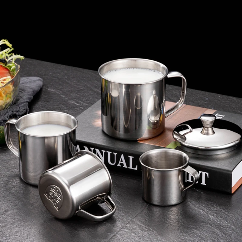 304 Stainless Steel Mini Small Water Cup 50ml Small Tea Cup Handy Cup