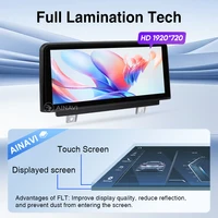 Autoradio AINAVI pour BMW Série 1 2 3 4 F20 F21 F22 F23 F30 F31 F32 F33 F34 F35 F36 NBT Bluetooth sans fil Carplay Android Auto Stéréo de voiture Écran de voiture Systèmes d'infodivertissement Android Auto Systèmes intelligents sans fil pour voiture Autoradio 10,25 pouces 6