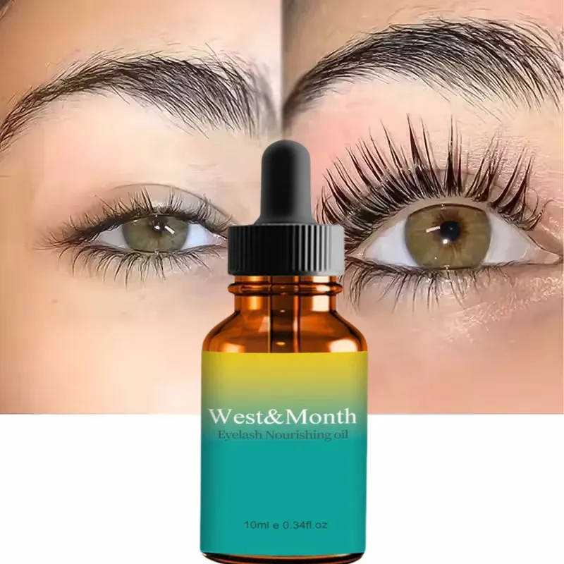 7-day Eyelash Growth Essence Castor Oil Natural Curl Long Fuller Thicker Beauty Health Roll Eye Care Products Makeup