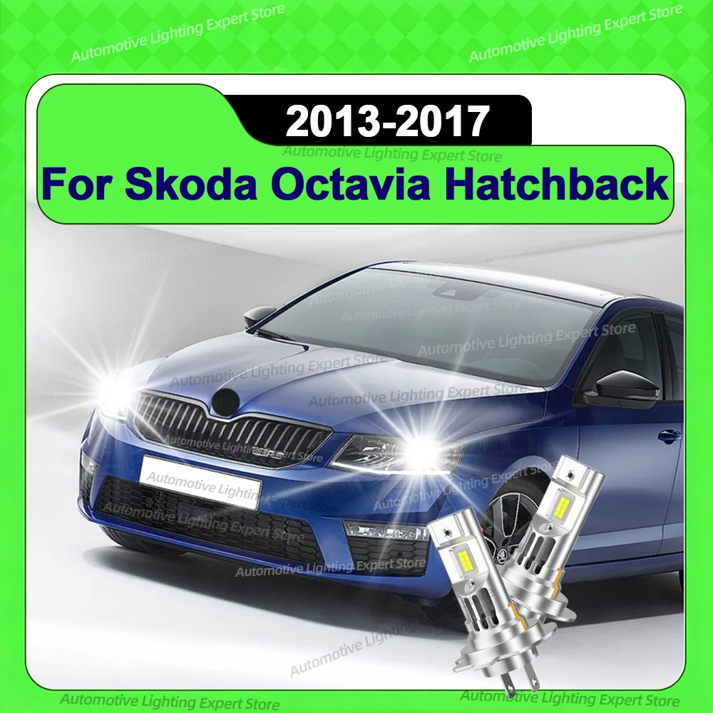 

LED Headlight Bulb Mini 30000LM Low Beam with Fan For Skoda Octavia Hatchback 2013 2014 2015 2016 2017