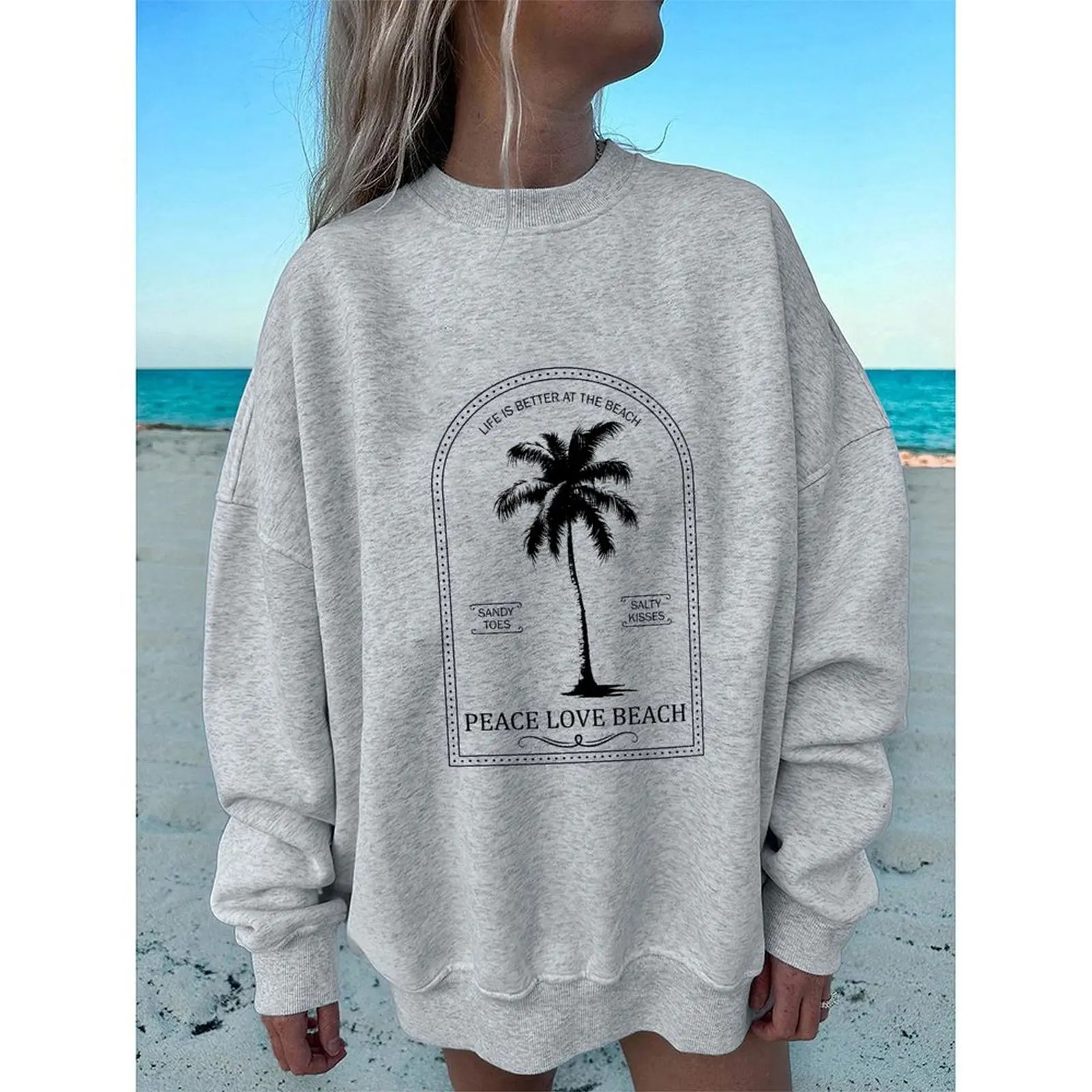 

Women's Sweatshirts O-Neck Loose Casual Sports Pullovers Comfortable Velvet Long Sleeve Sweater Winter Woman Clothes 2025