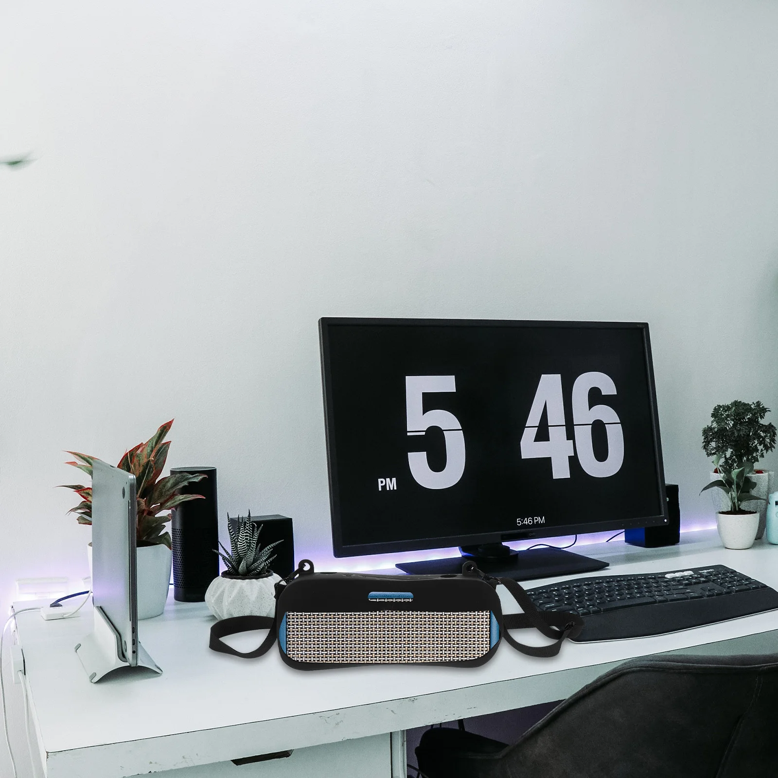 

1 set Silicone Speaker Case Waterproof Drop-Resistant Cover For Outdoor Travel Compatible With Bose Soundlink Max - Portable