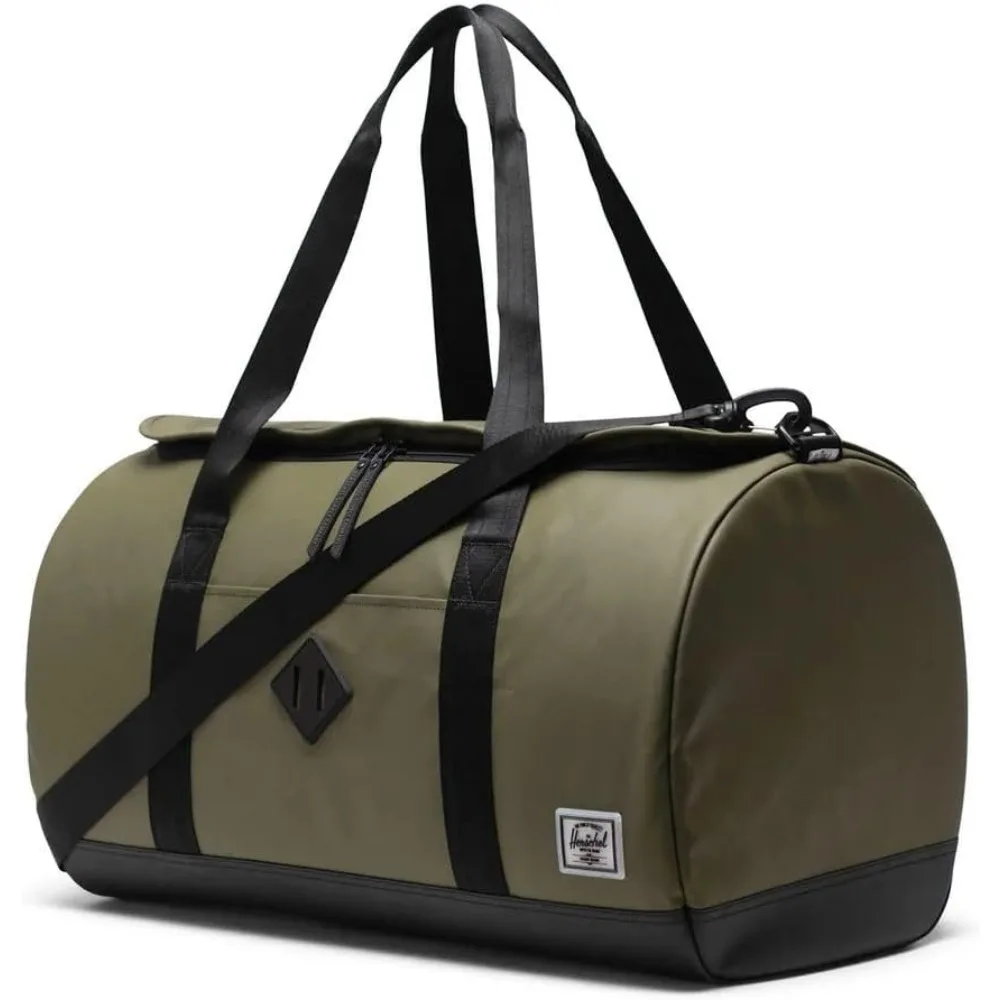 حقيبة كبيرة من القماش الكتاني على الطراز التراثي سعة 37 لترًا بتصميم كلاسيكي ومتانة تدوم طويلاً