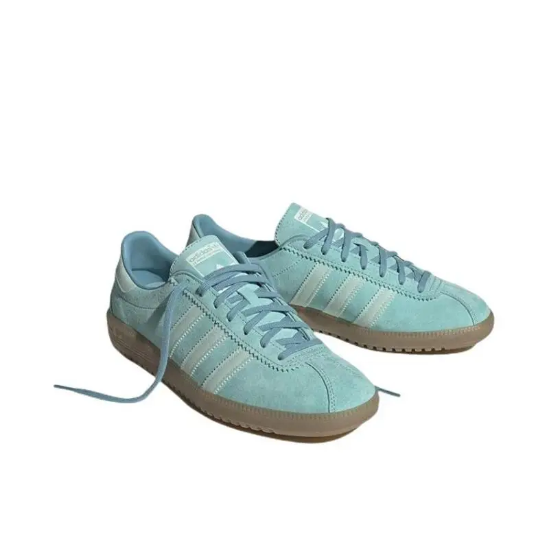 アディダス オリジナルス バミューダ マカロン シリーズ 滑り止め着用快適な軽量ロートップ スケート シューズ アイス ブルー GY7387