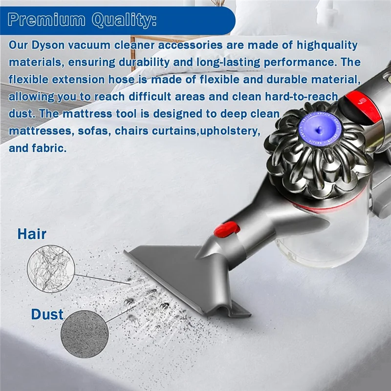 

3 шт. удлинительный шланг и щелевой инструмент для Dyson V15 V11 V10 V7 V8 абсолютная модель животного беспроводные вакуумные детали-B91B