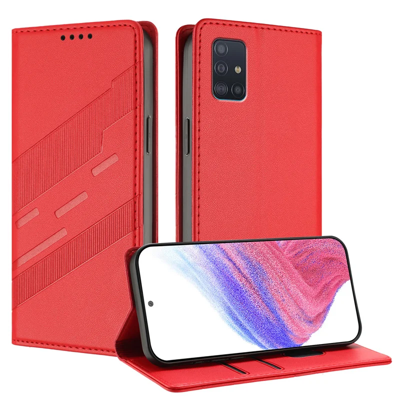 Magnetic Leather Case For Samsung Galaxy A21s A11 31 A41 A51 A71 A10 A20 A30 A40 A50 A70 A10S A20E A81 A91 5G Flip Wallet Cover