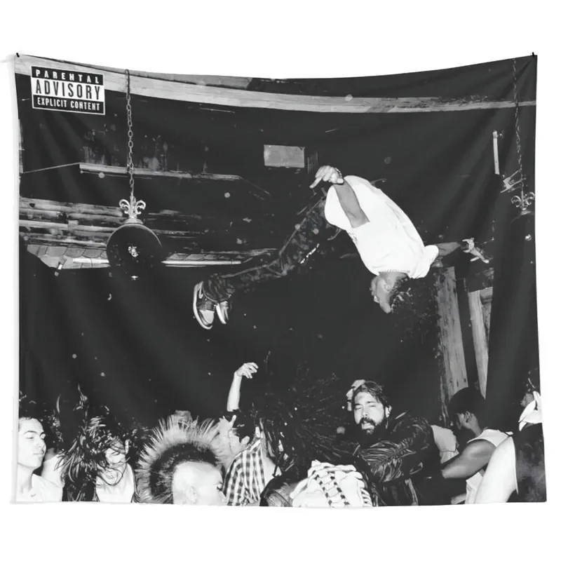 Gaslight Gatekeep Girlboss Die Lit Playboi Carti Album Tapestry Wall Hanging Art for Bedroom Living Room Decor Home Decoration