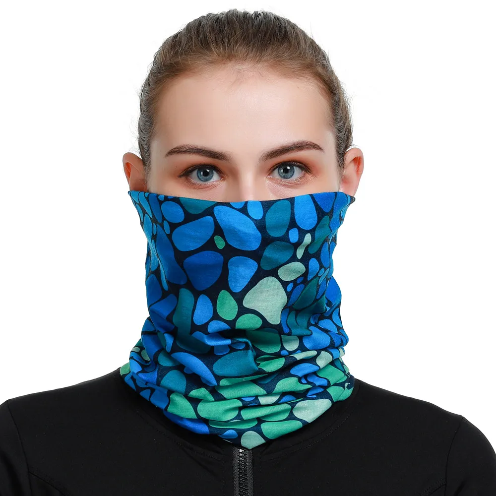 Cycling Bandanas Headdress Sport Mask Women Men Outdoor Headwear Hiking Running Heaband Moto Balaclava Bicycle Neck Scarf