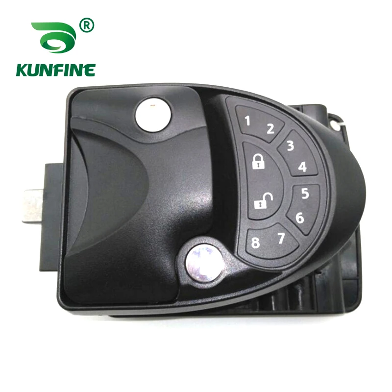 

Дверной замок для автофургона, входной дверной замок без ключа, ручка, защелка, 30 м, пульт дистанционного управления