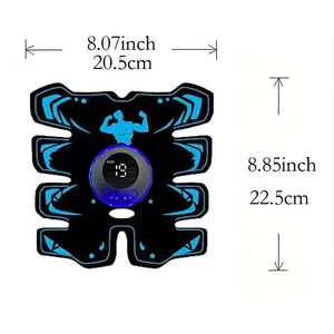 EMS wireless muscle stimulator, rechargeable USB, ABS Arm Trainer Pad, smart fitness, abdominal training, slim electric body, 3 in 1 10 Main Abdominal Sales Apparatus - №3