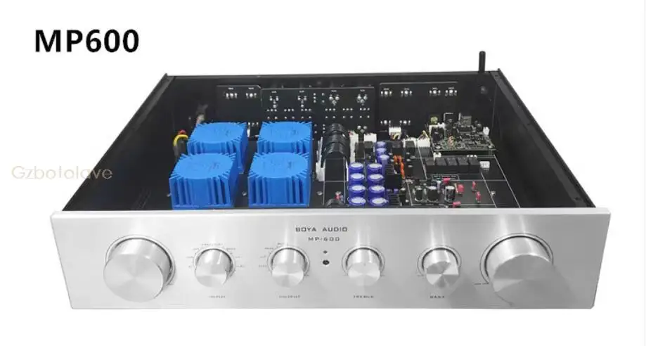 Remote control Class A hifi preamplifier MP600 with ES9038 decoder Bluetooth tone DSD preamplifier