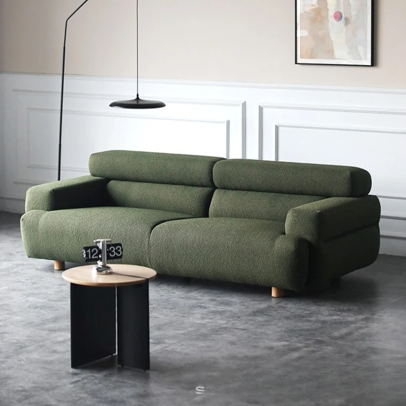 Nordisches, leichtes Luxus-Stoffsofa