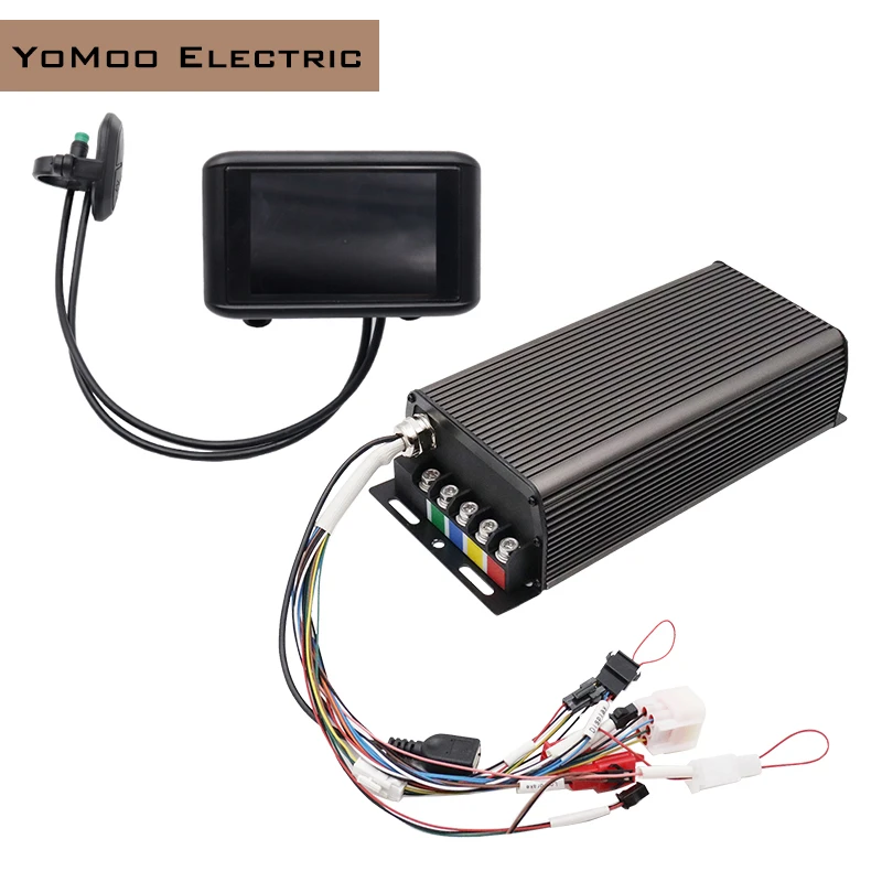 

Sabvoton SVMC72150-APT Protocol V2 48V-72V 150A 4KW BLDC Spoke Motor Controller with UKC1 Display For Electric Bicycle