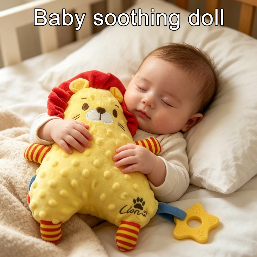 Baby Comforter Blanket Plush Stuffed Animal Security Blanket for Babies Soothe Appease Towel Soft Plush Newborn Sleeping Dolls