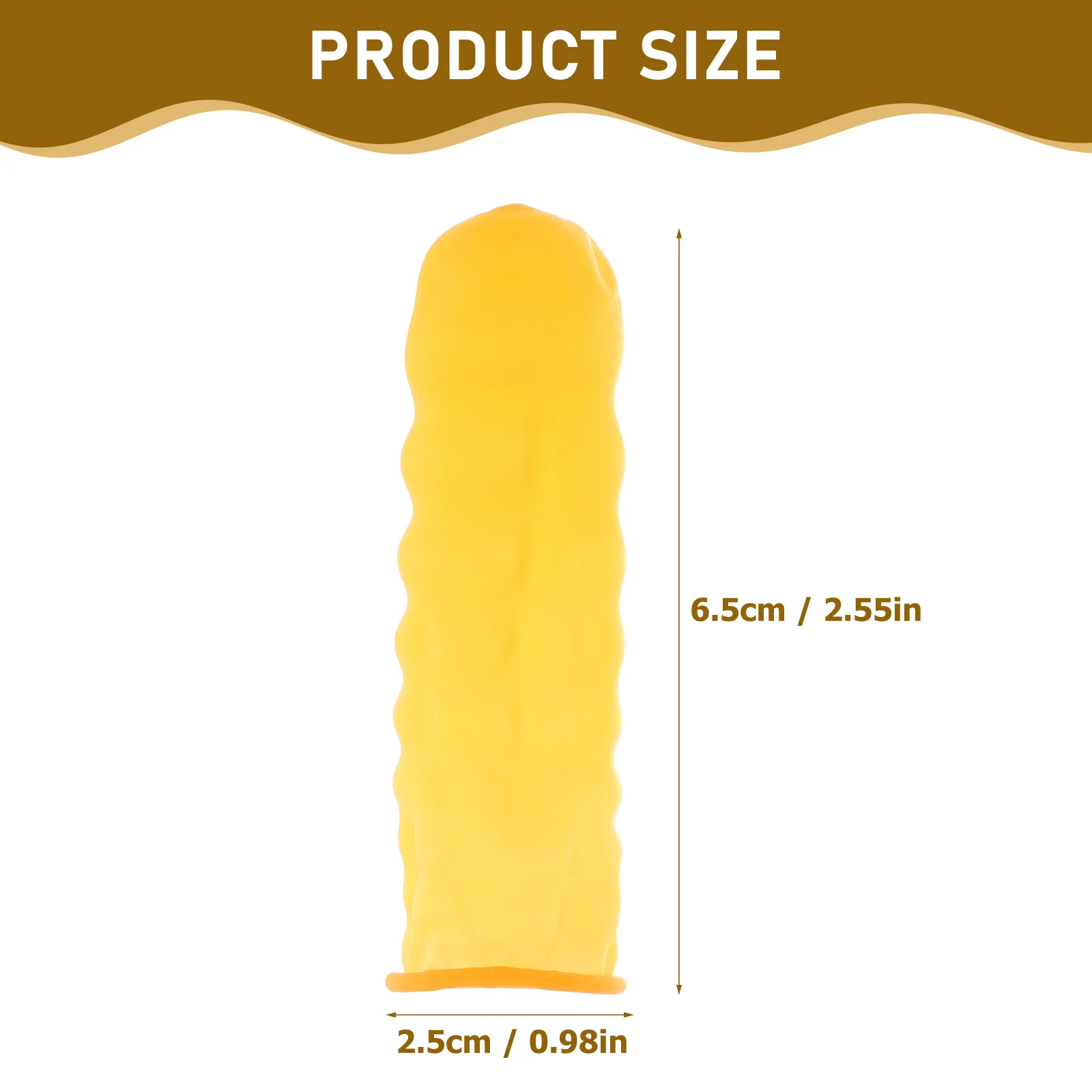 100 Pcs Protection Cap Nitrile Anti-static Finger Cots Sleeves Joint Protectors Emulsion Wrist Brace Pain Relief Cover