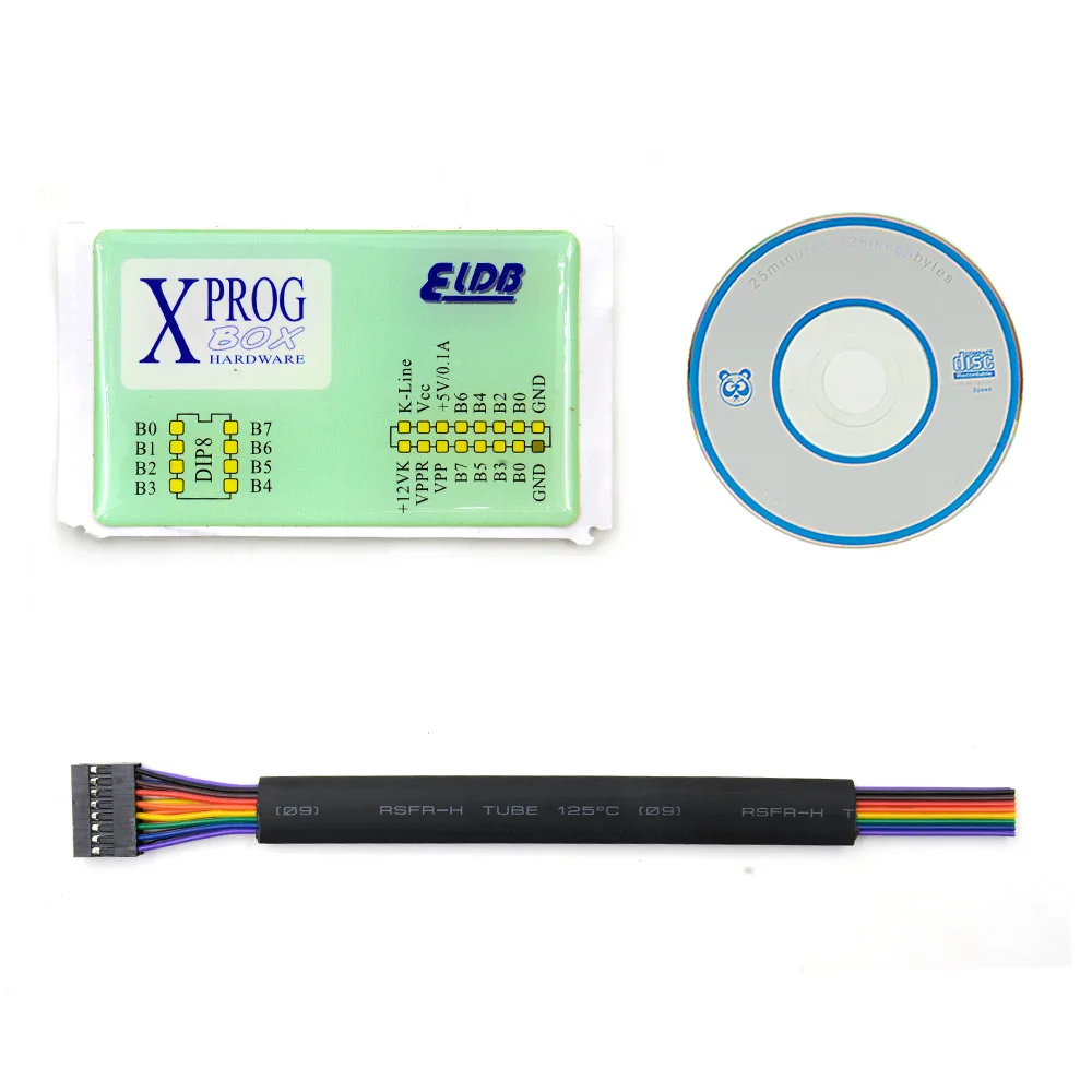 XPROG M V5.55 ECU Progammer Connectors For CAS4  Chip Tuning Tool With Full Adapters