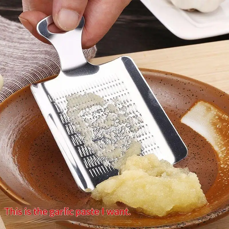 Stainless Steel Garlic And Ginger Grater - Kitchen Accessory For Food Preparation Great Finds For The Home