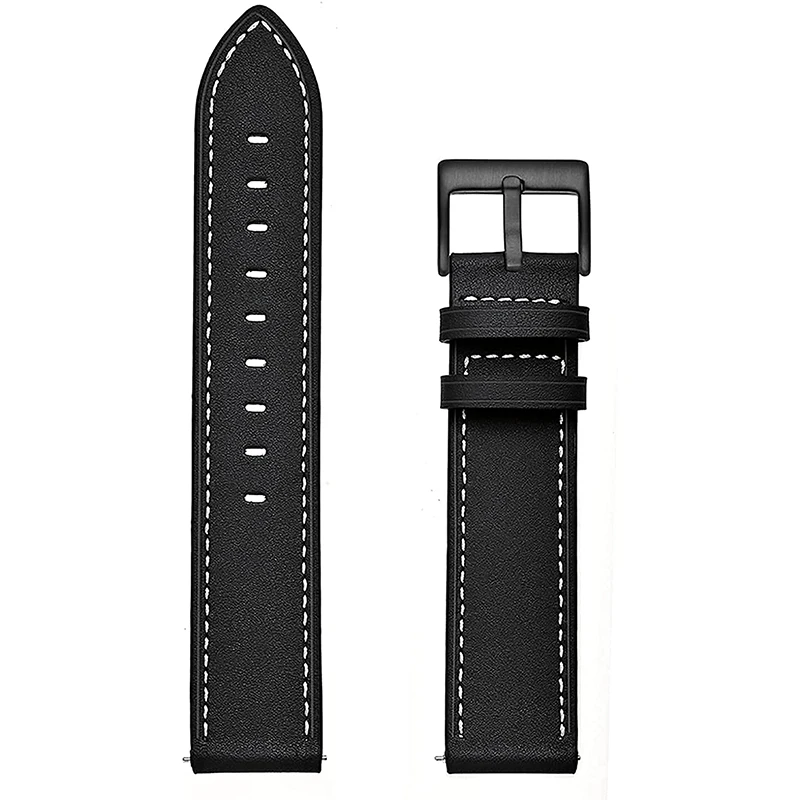 Leather Strap for Honor Magic Watch 2 46mm 42mm Smartband Watch GS 3 3i Pro Band Belt for Huawei Watch GT 3 2 46mm 42mm Bracelet