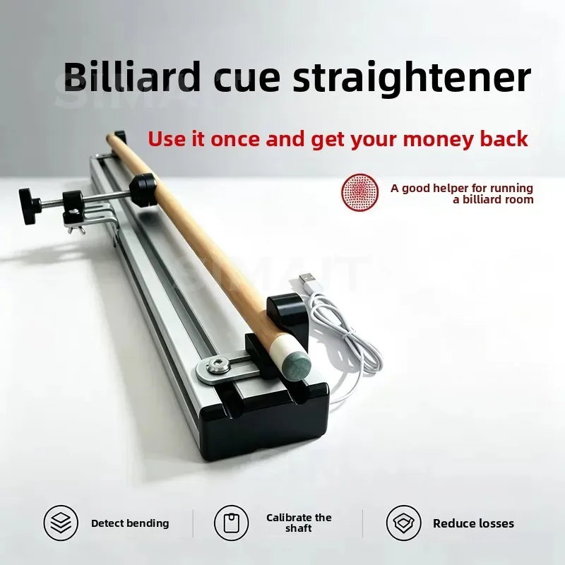 Billiard Cue Straightener, Multi-purpose Straightening Tool for Fishing Rod & Wooden Shaft
