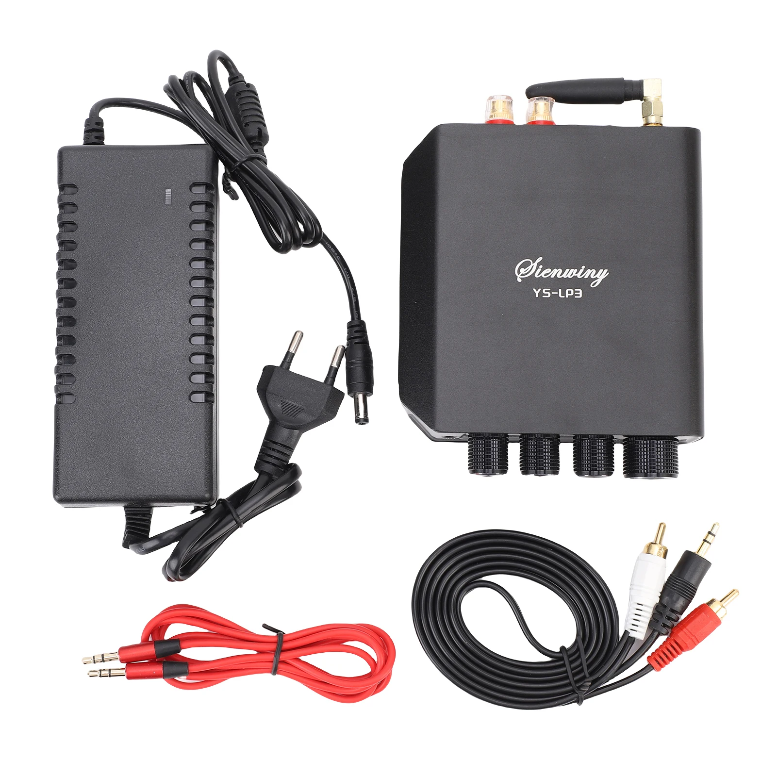 

Music Amplifier BT 5.4 Amplifier 2.0 Channel Hi-Fi Amplifier Technology BT AUX U Disk Input Home Audio Outdoor Stereo Receiver