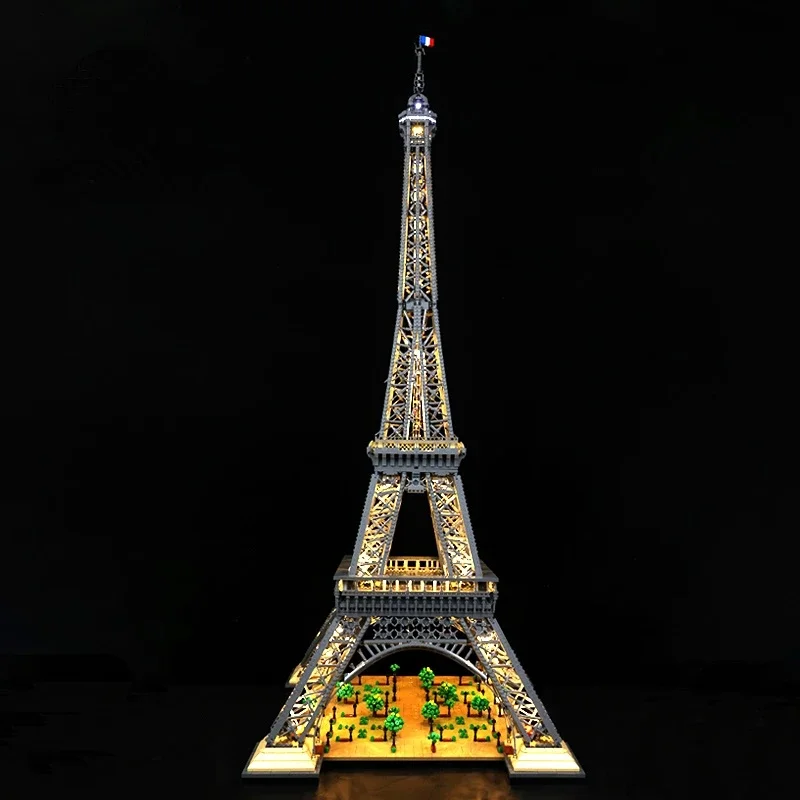 

No Bricks LED Light Kit for Eiffel Tower 10307