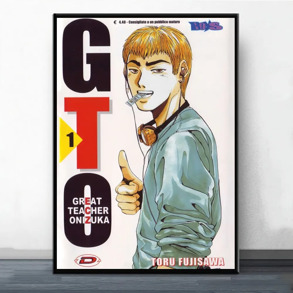 Anime Great Teacher Onizuka Poster Painting Wall Pictures For Living Room Decor Sticker