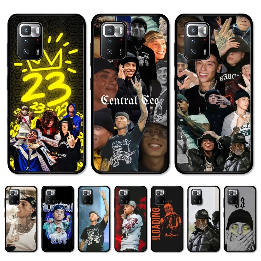 UK Drill Rapper Central Cee Phone Case For Redmi Note 4 X 5 A 6 7 8 T 9 9S 10 11 11S 11Epro Poco M3 Pro