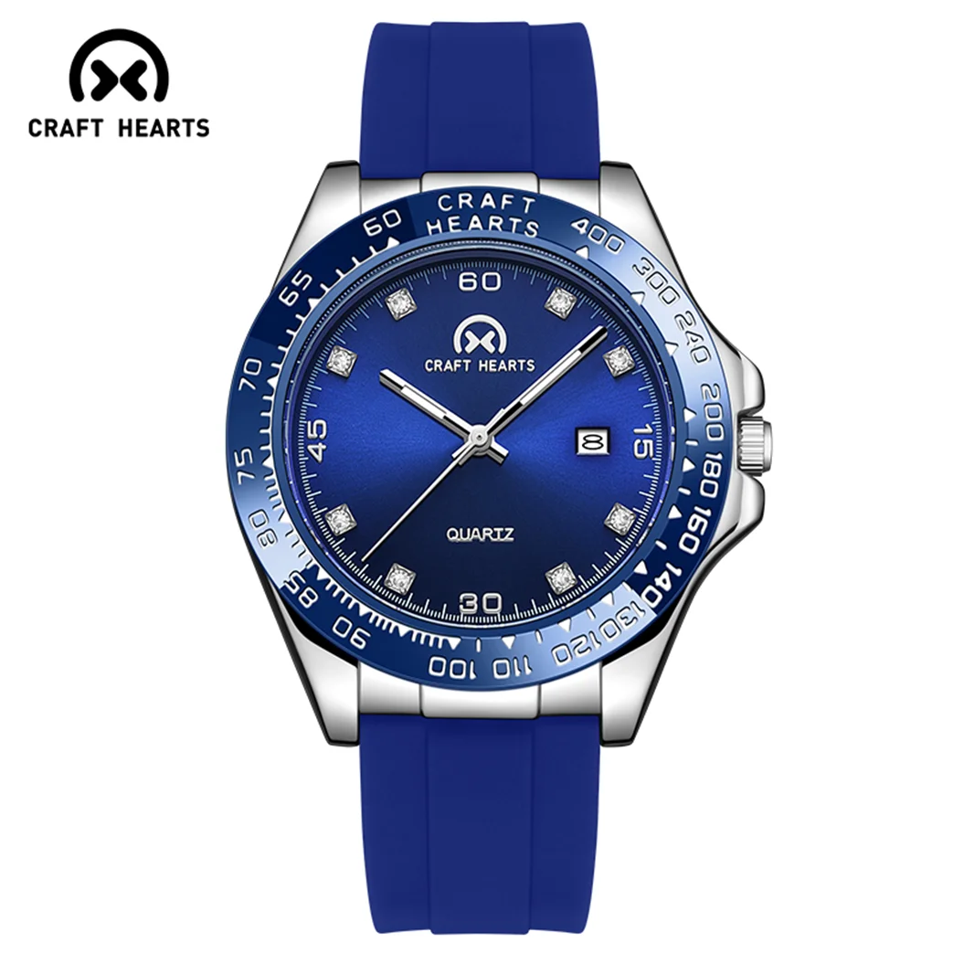 

Men's Multi-functional Silicone Belt Watch Man Students Waterproof Outdoor Sports Wristwatch with Calendar Business Timepiece